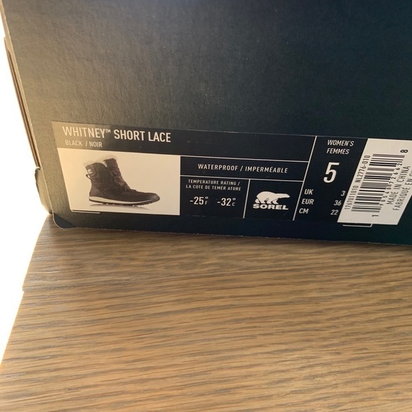 Sorel Whitney Short Lace-Up Waterproof Booties - Picture 7 of 11